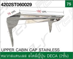 หมวกสแตนเลส สไตล์ญี่ปุ่น DECA (2ชั้น)