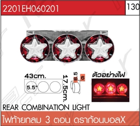 ไฟท้ายกลม 3 ตอน ดราก้อนบอลX