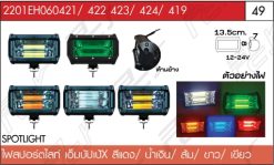 ไฟสปอร์ตไลท์ เอ็มปัปเป้X สีแดง/สีน้ำเงิน/สีส้ม/สีขาว